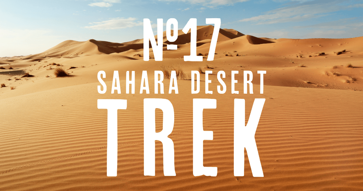 Sahara Desert Trek